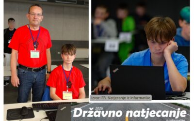 Oleg na državnom natjecanju iz informatike 